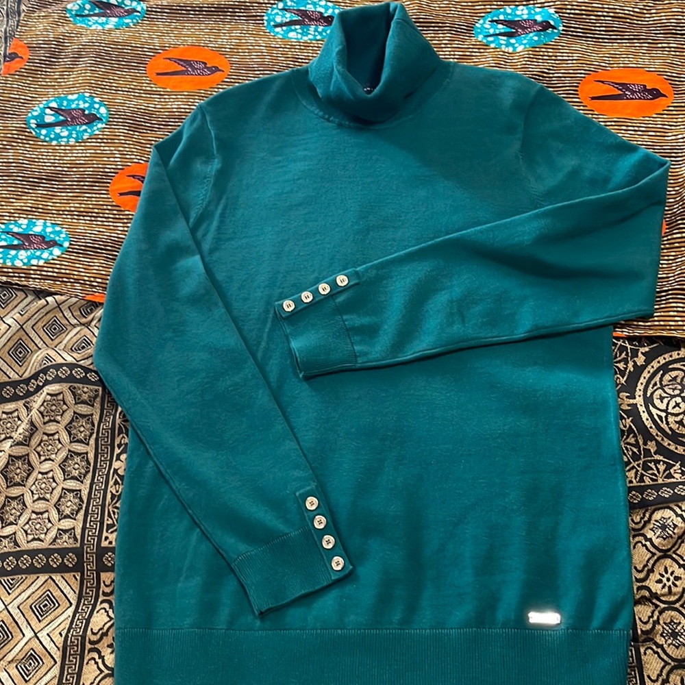Hunter green Tommy Hilfiger turtleneck